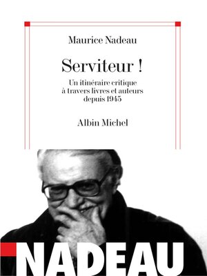 cover image of Serviteur !